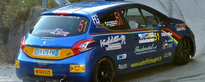 Borgosesia, 4 equipaggi della Speed Fire Racing al "Rally 2 Laghi"