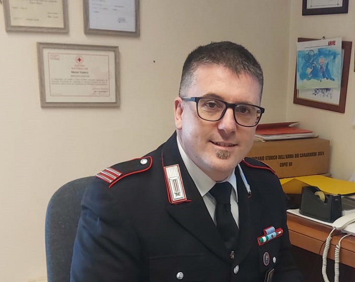 Comandante della stazione carabinieriMenin promosso maresciallo maggiore
