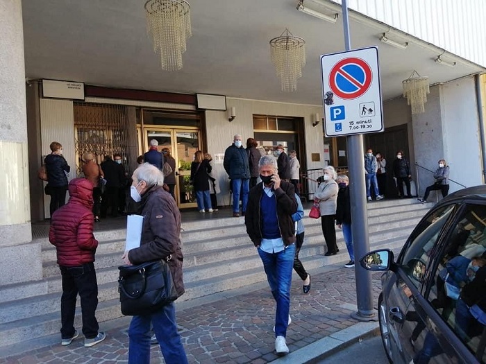 Cambia la logistica del centro vaccinale di Borgosesia