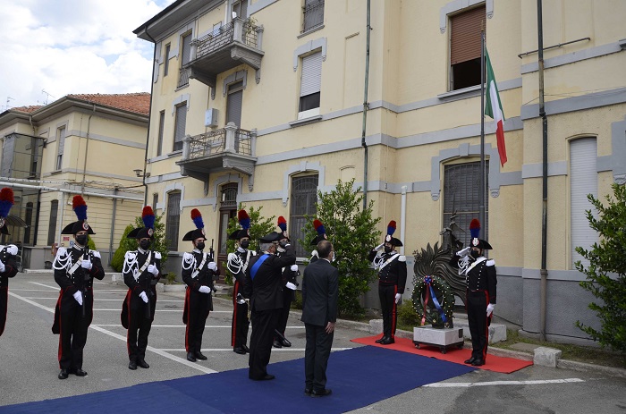La festa dei carabinieri a Vercelli: dati e operazioni