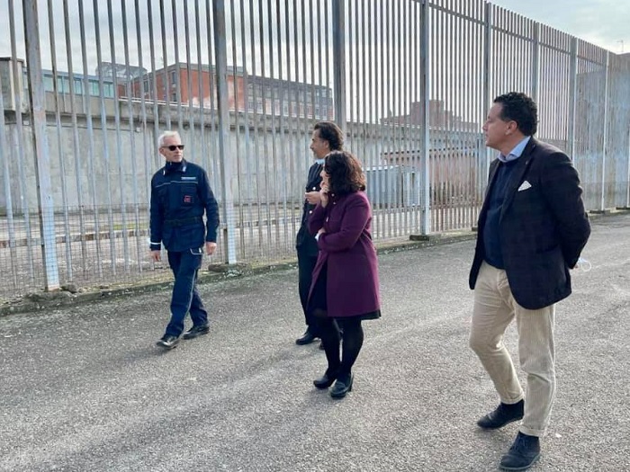 Il presidente della Provincia in visita al carcere di Vercelli
