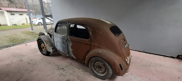 Una Lancia Ardea del 1952 donata all’Itt Lirelli