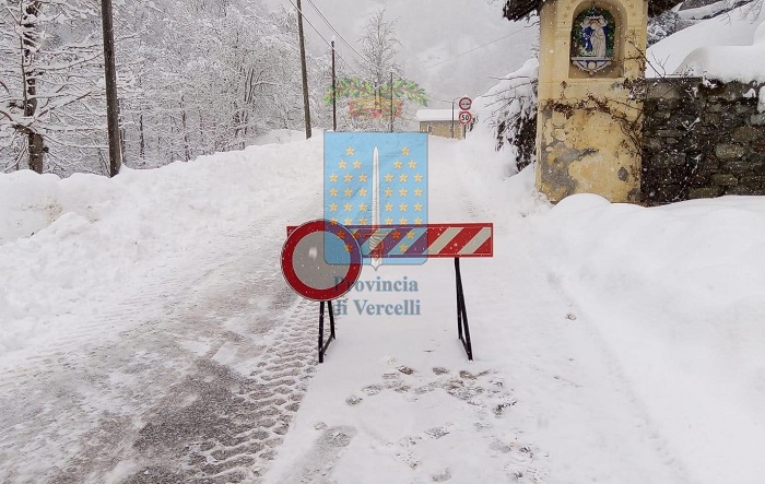 Si aprono le tracce per i mezzi di servizio in Valsesia