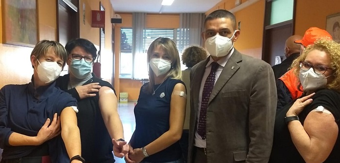 Vaccino Covid per tutti gli operatori del Cisas di Santhià