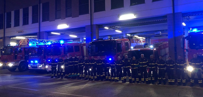 I vigili del fuoco di Vercelli ricordano i colleghi morti