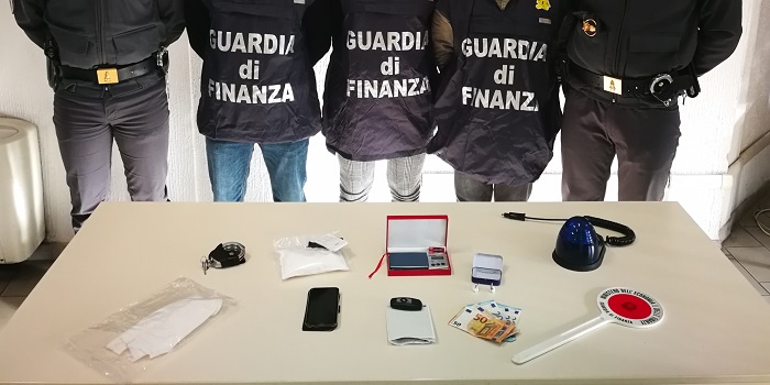 Operazione antidroga a Vercelli, la Finanza scopre 260 grammi di coca