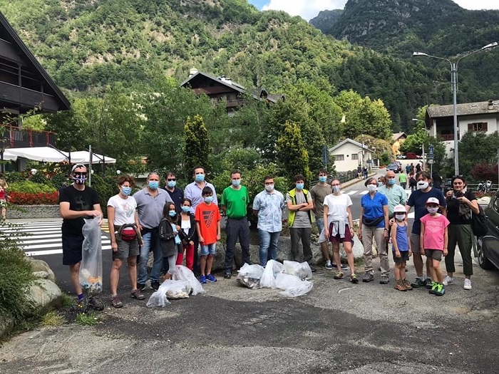 Primo evento plastic free in Valsesia: ripulito il Sesia 