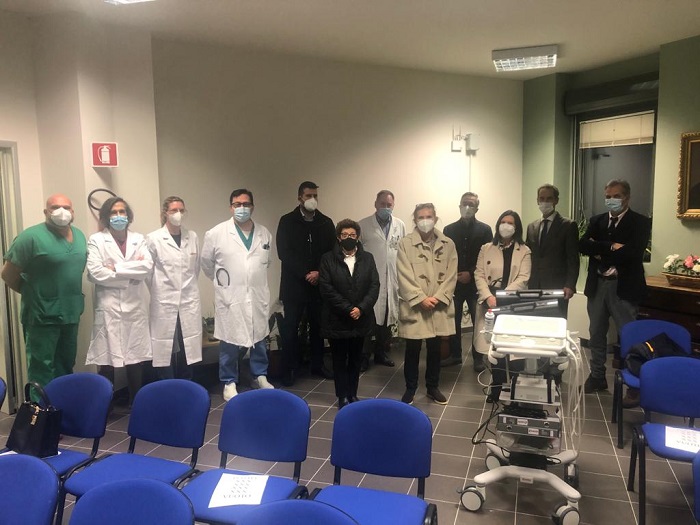 Nuovo ecografo portatile  per l’Ospedale di Borgosesia