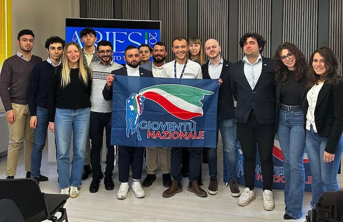 I militanti di Gioventù Nazionale dell'Alto Piemonte si sono incontrati a Omegna