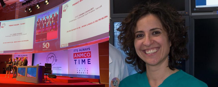 Chiara Cavallino premiata al Congresso Nazionale dei Cardiologi