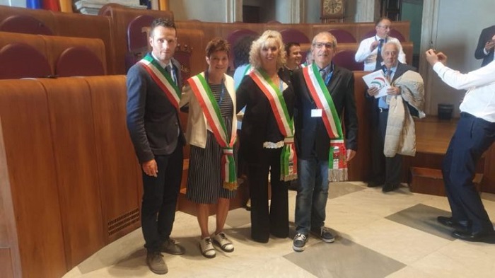 Sindaci vercellesi a Roma per l'assemblea di Anpci