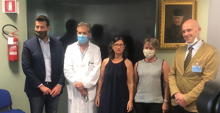 Sala operatoria 3D all'ospedale di Borgosesia 