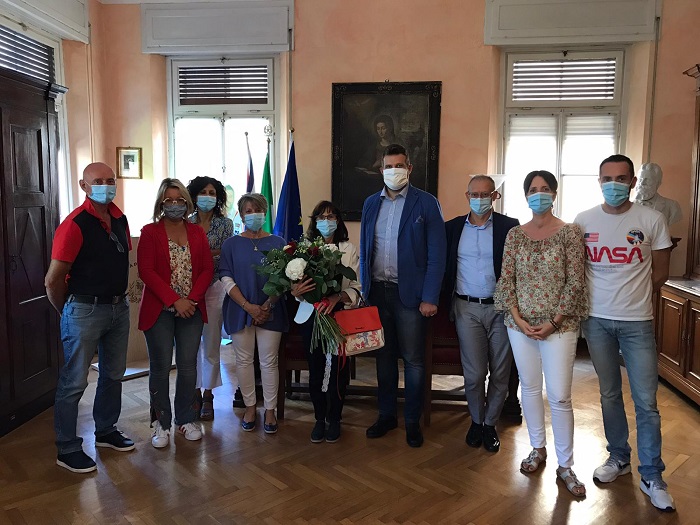 La preside Paganotti in pensione, il saluto di Borgosesia