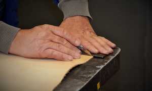 Artigiano lavoro mani