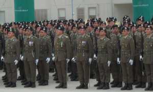 Esercito schierato