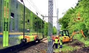 INCIDENTE TRENO ESCAVATORE