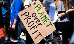 Protesta attivisto clima