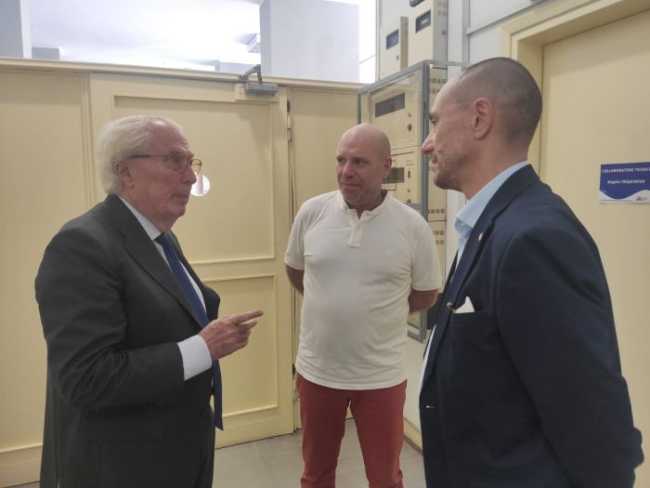 Roberto Scheda visita asl