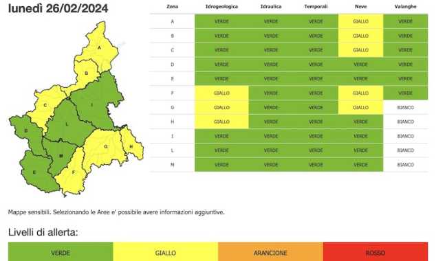 allerta meteo arpa