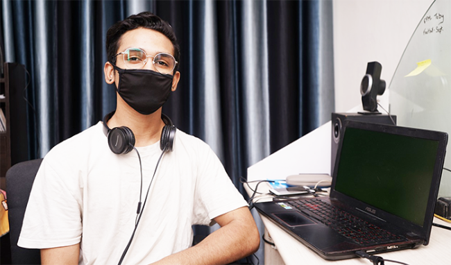 alunno didattica distanza computer covid