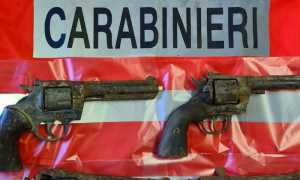 carabinieri armi sequestrate