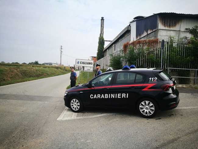 carabinieri cigliano