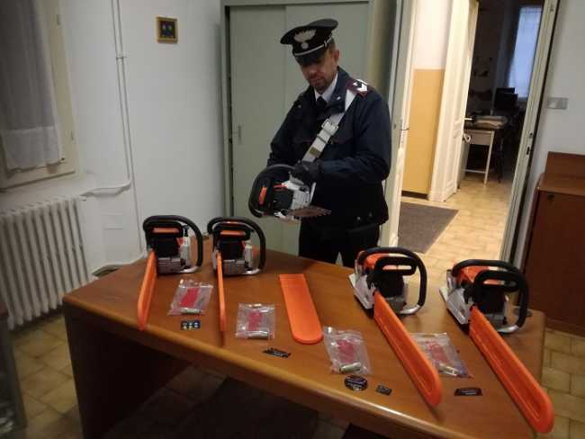 carabinieri desana motoseghe