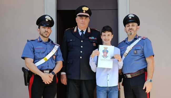 carabinieri tesina umberto gozzano 