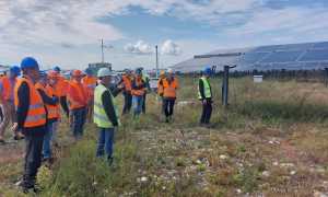 confindustria visita parco solare trino