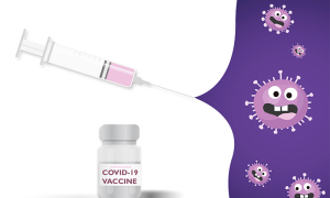 covid disegno siringa