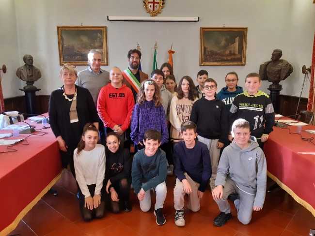 crescentino consiglio comunale ragazzi a