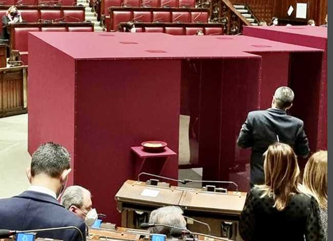 elezione presidente repubblica aula montecitorio seggio urna