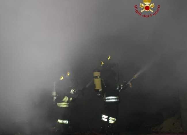incendio abitazione cigliano