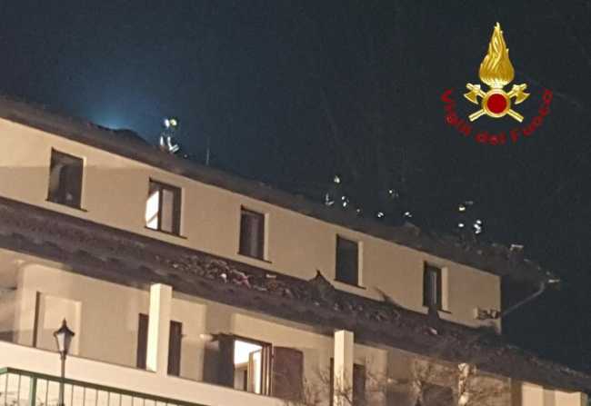 incendio tetto
