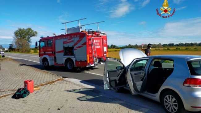 incidente vigili del fuoco