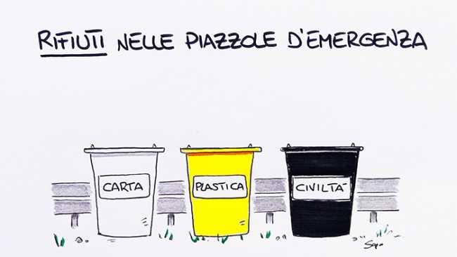 sapo rifiuti piazzole