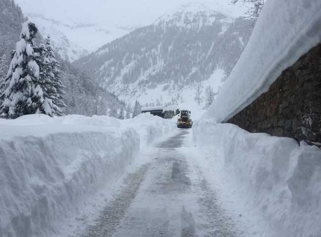 soccorso alpino neve strada