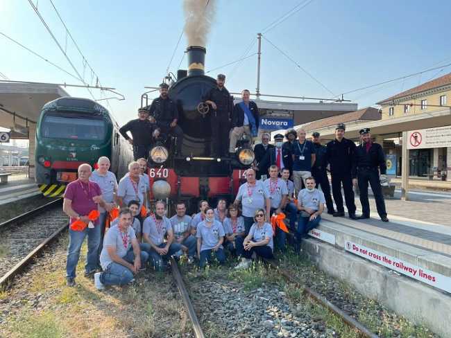 treno storico novara