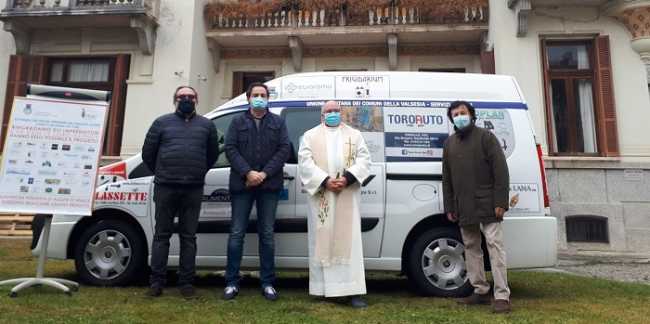 unione montana pulmino