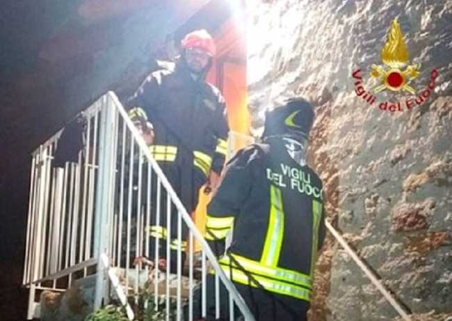 vigili del fuoco alpe campo fobello