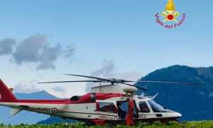 vigili del fuoco elicottero