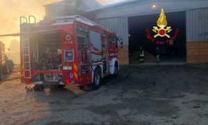 vigili del fuoco incendio