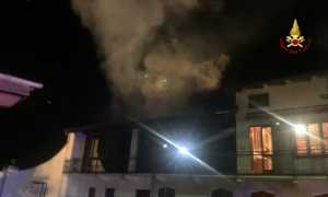 vigili del fuoco incendio santhia