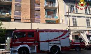 vigili del fuoco incendio vercelli