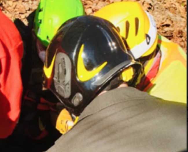 vigili del fuoco incidente boschi