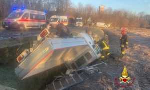 vigili del fuoco incidente furgone rovasenda