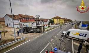 vigili del fuoco incidente vercelli santhia