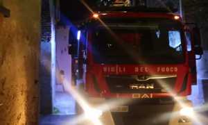 vigili del fuoco notte botte