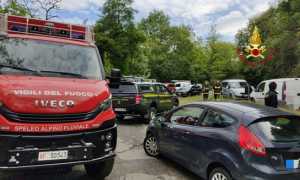 vigili del fuoco ricerca disperso