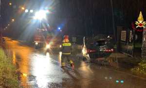 vigili del fuoco serravalle notte